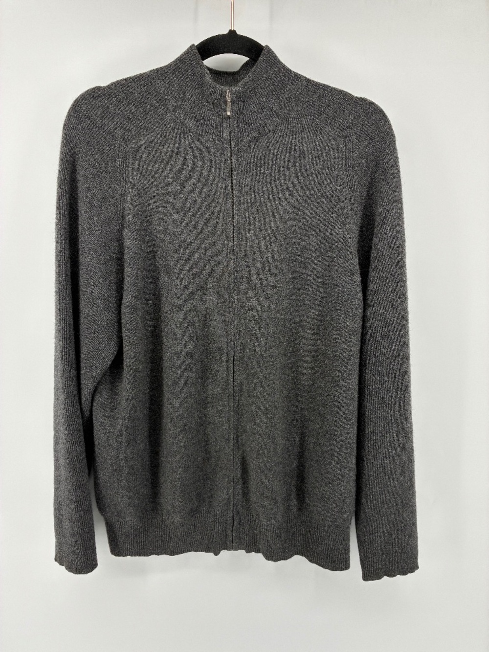 Men’s Full Zip 100% Cashmere Cardigan